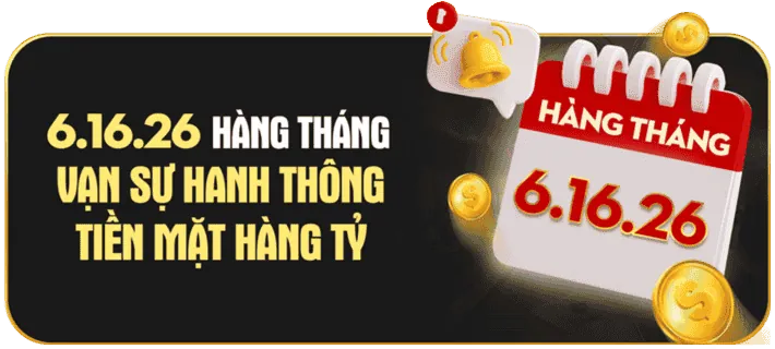 Hoàn trả tiền mặt VIP 68vn