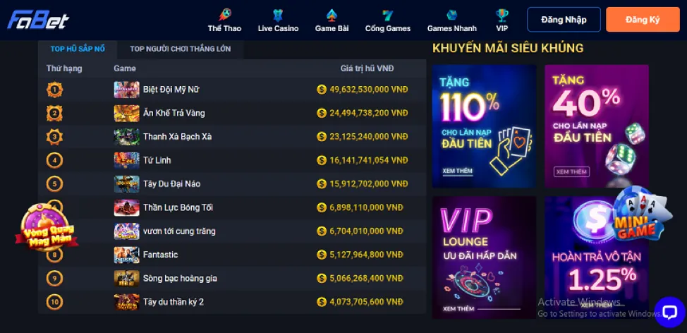 Game Vua Bắn Cá tại 68vn